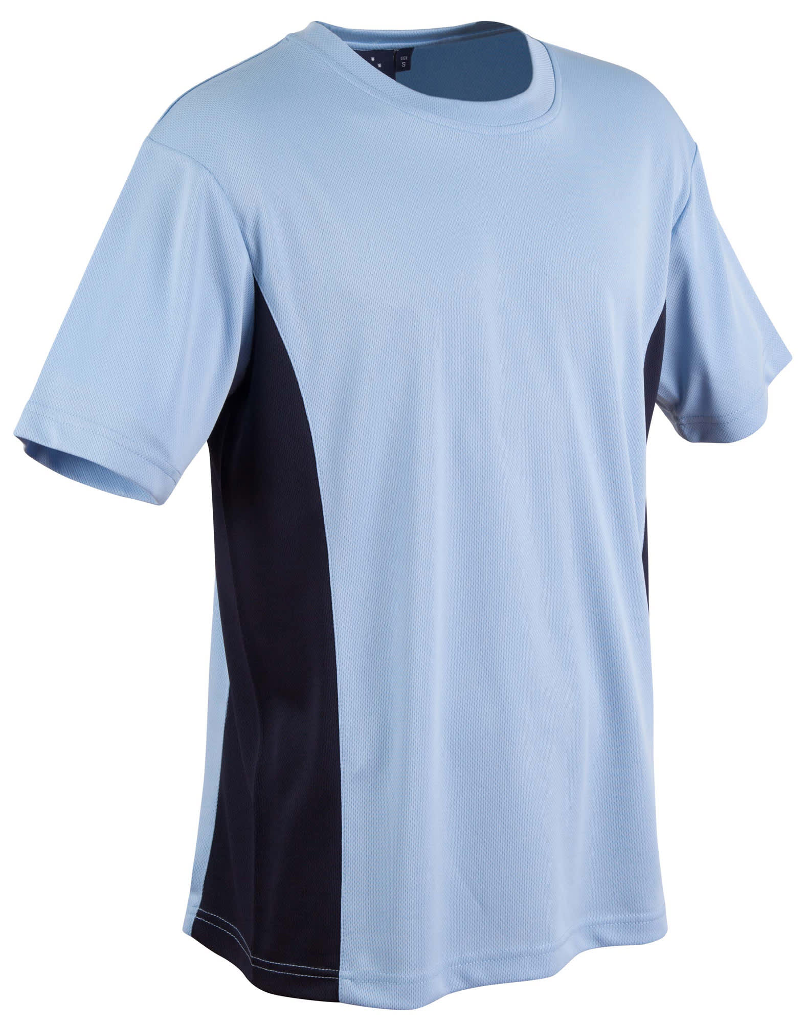 CoolDry short sleeve contrast tee [53-TS12]