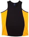 Mens TrueDry Contrast Mesh Singlet [53-TS19A]