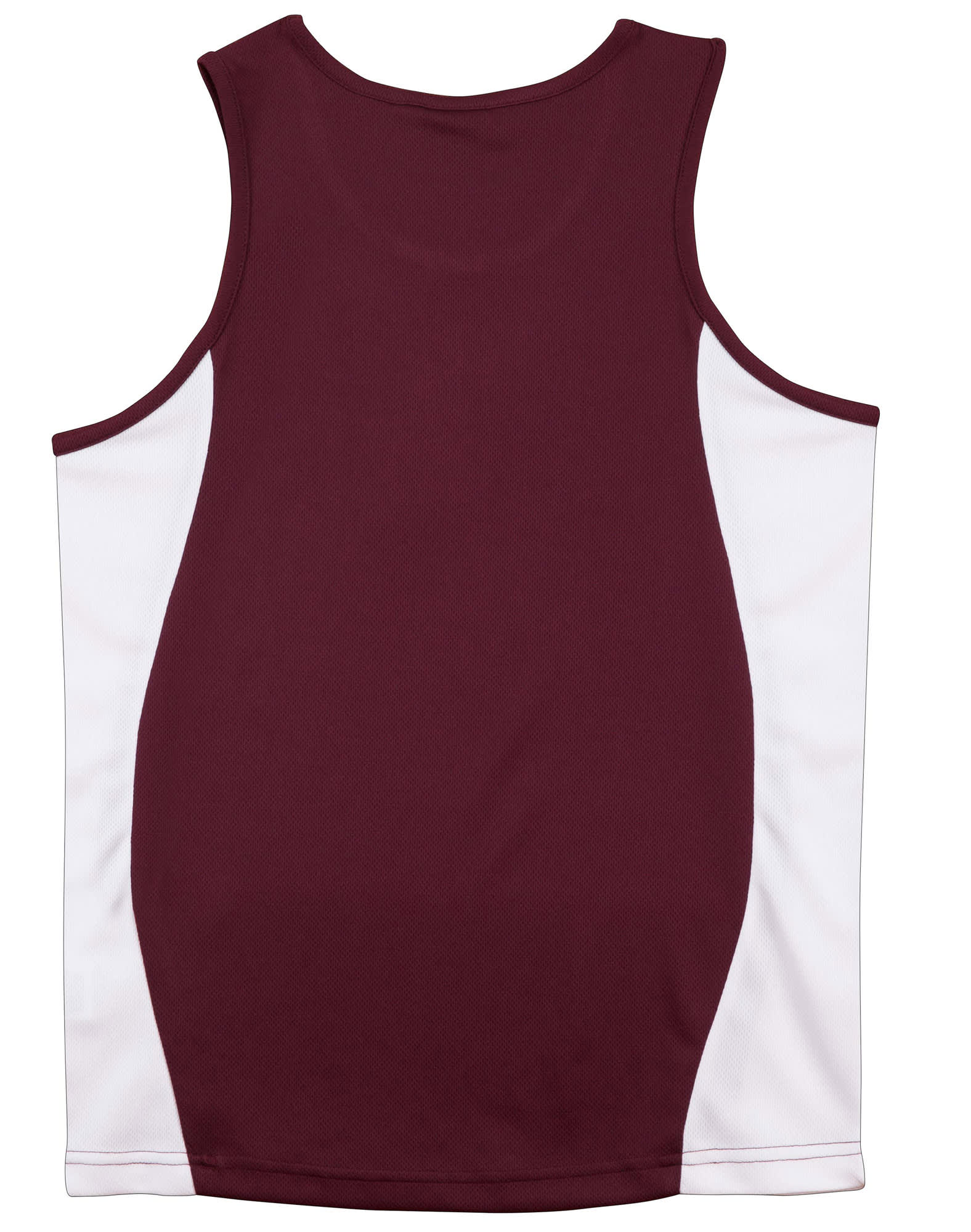 Mens TrueDry Contrast Mesh Singlet [53-TS19A]
