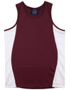 Mens TrueDry Contrast Mesh Singlet [53-TS19A]