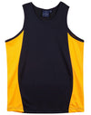 Mens TrueDry Contrast Mesh Singlet [53-TS19A]