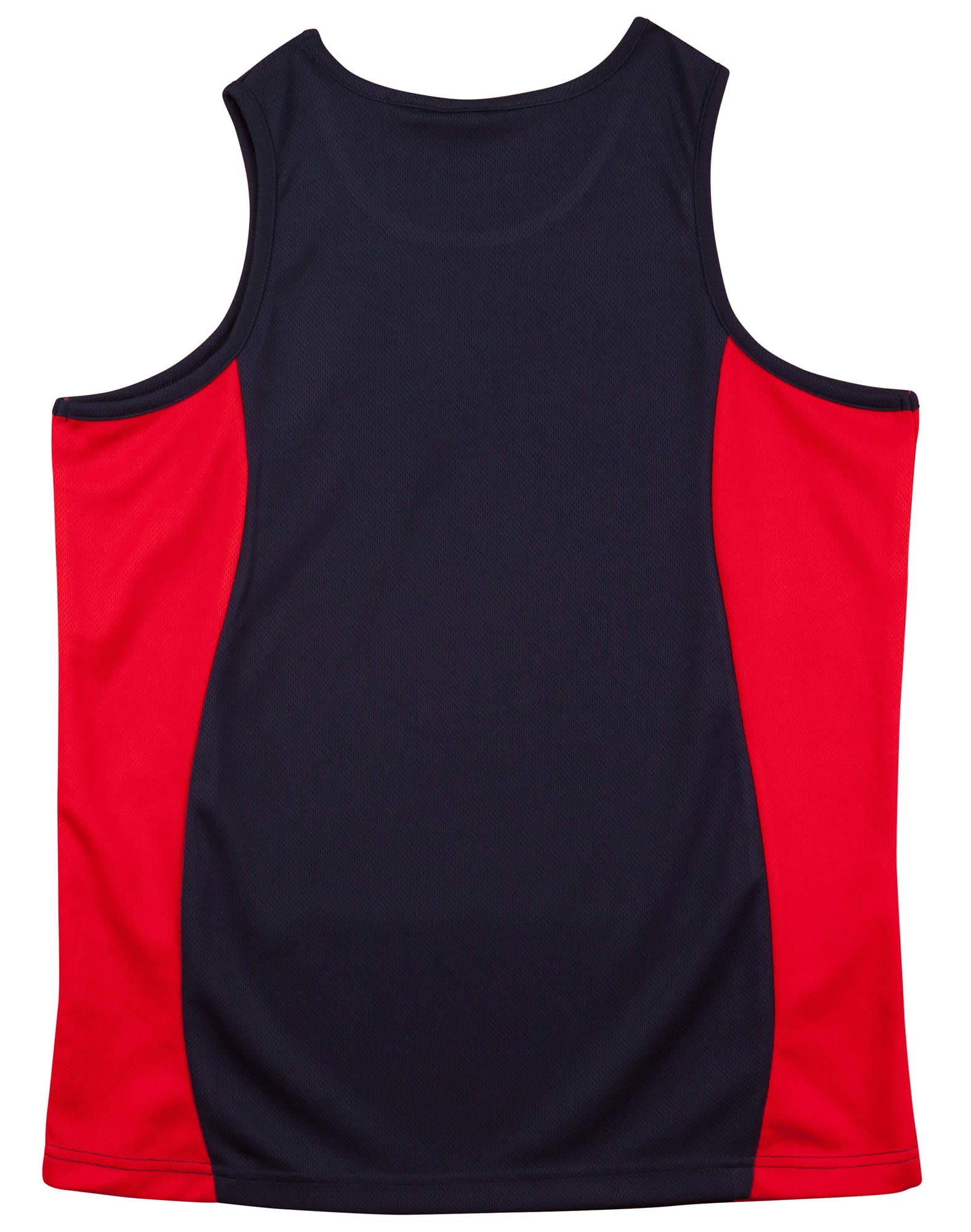 Mens TrueDry Contrast Mesh Singlet [53-TS19A]