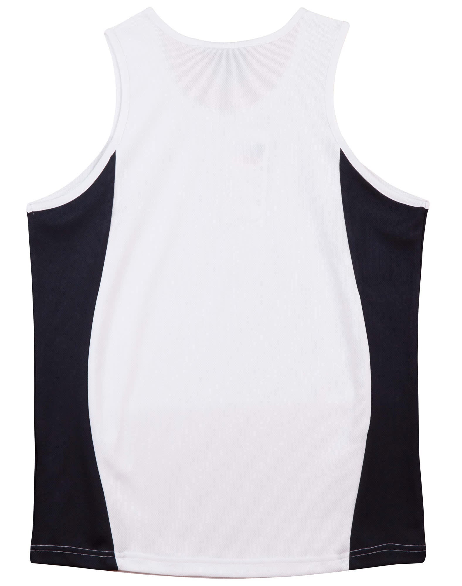 Mens TrueDry Contrast Mesh Singlet [53-TS19A]