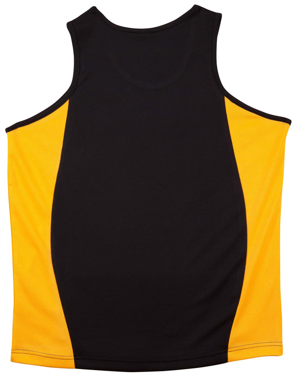 Kids TrueDry contrast mesh singlet [53-TS19K]