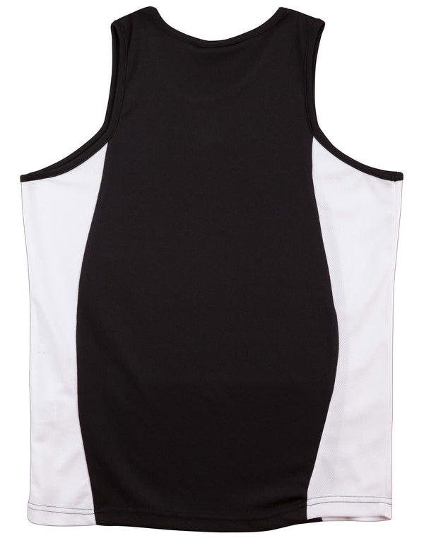 Kids TrueDry contrast mesh singlet [53-TS19K]