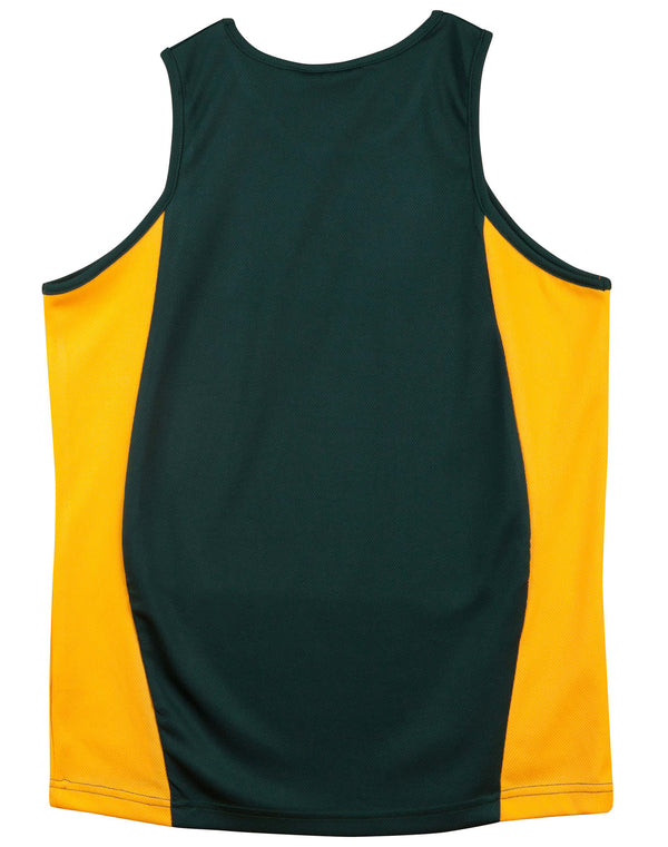 Kids TrueDry contrast mesh singlet [53-TS19K]