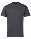 Mens Cotton Semi Fitted Tee [53-TS37]
