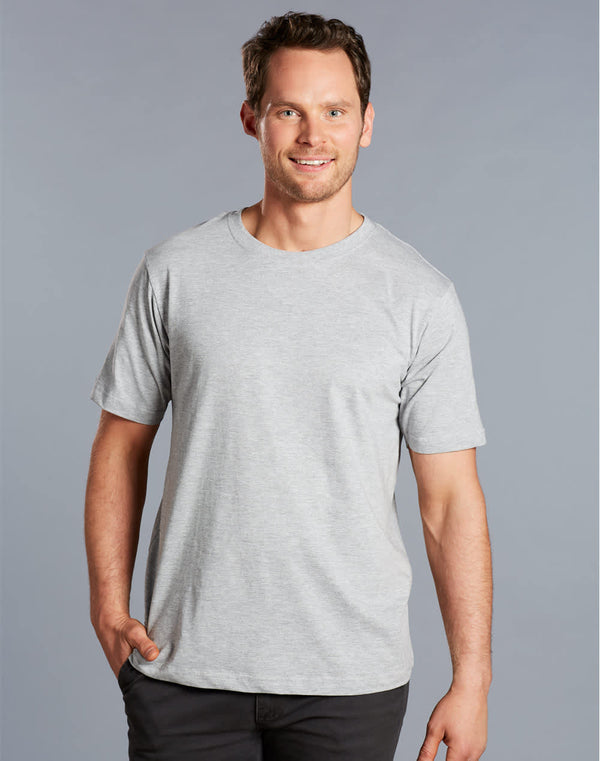 Mens Cotton Semi Fitted Tee [53-TS37]