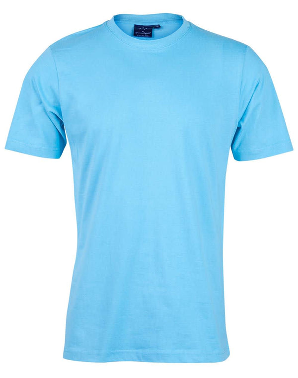 Mens Cotton Semi Fitted Tee [53-TS37]