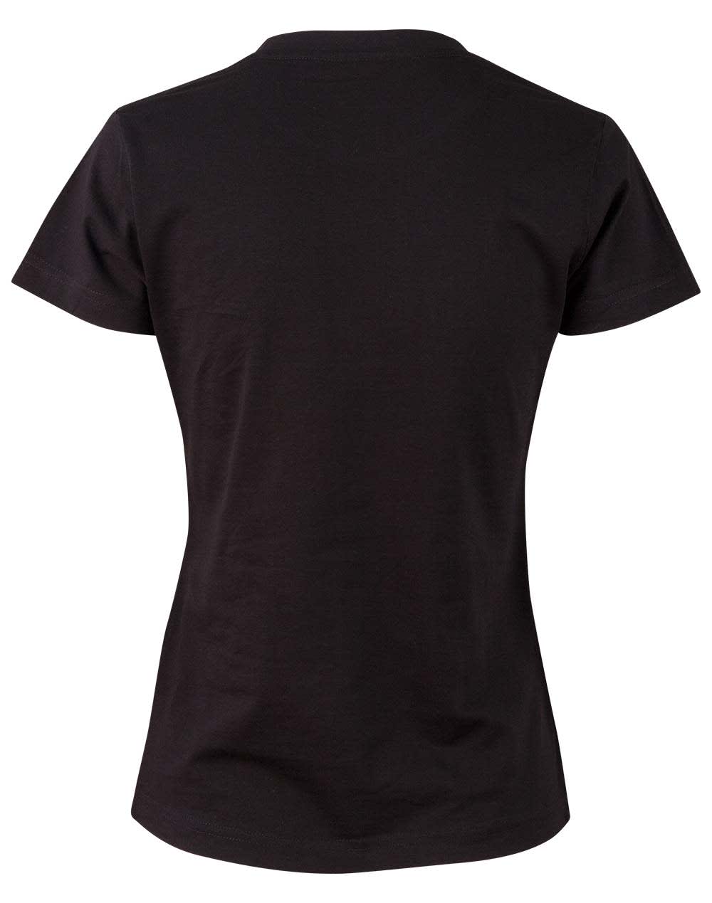 Ladies Cotton Semi Fitted Tee [53-TS38]