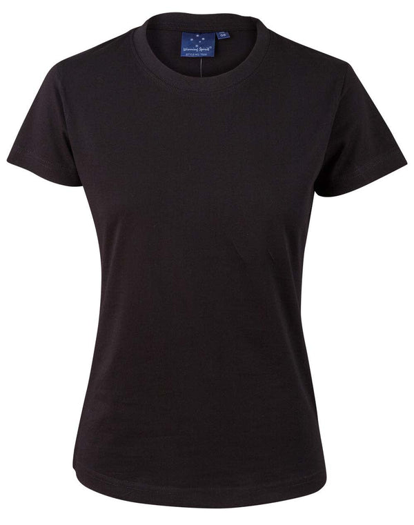 Ladies Cotton Semi Fitted Tee [53-TS38]