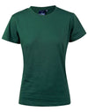 Ladies Cotton Semi Fitted Tee [53-TS38]