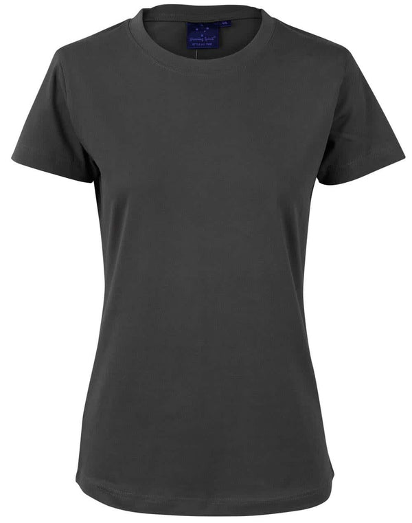 Ladies Cotton Semi Fitted Tee [53-TS38]