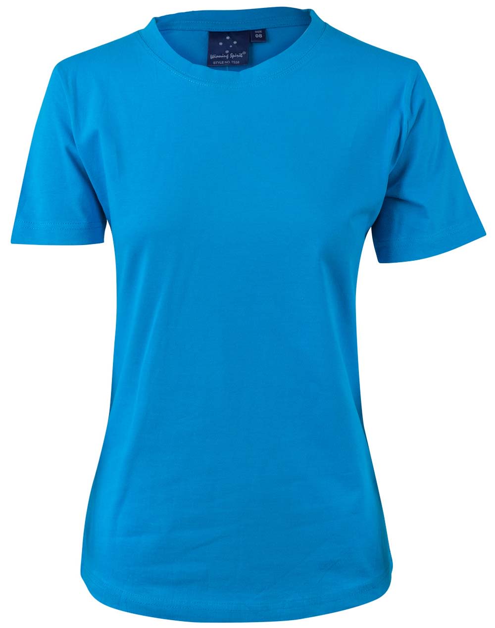 Ladies Cotton Semi Fitted Tee [53-TS38]