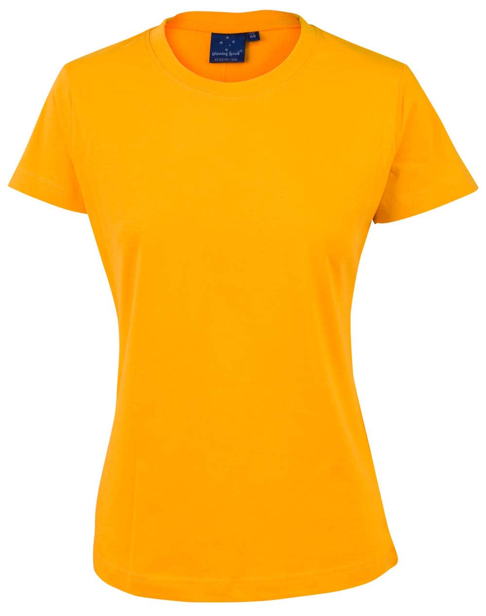 Ladies Cotton Semi Fitted Tee [53-TS38]