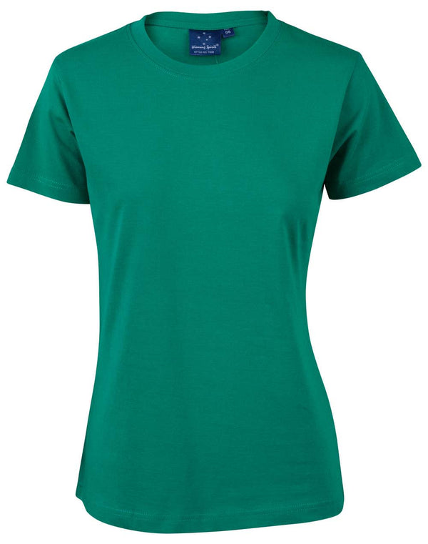 Ladies Cotton Semi Fitted Tee [53-TS38]