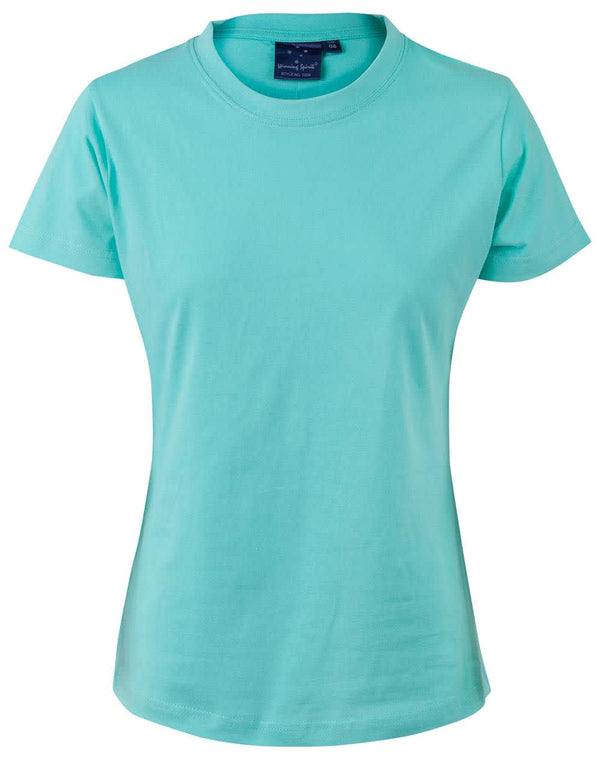 Ladies Cotton Semi Fitted Tee [53-TS38]