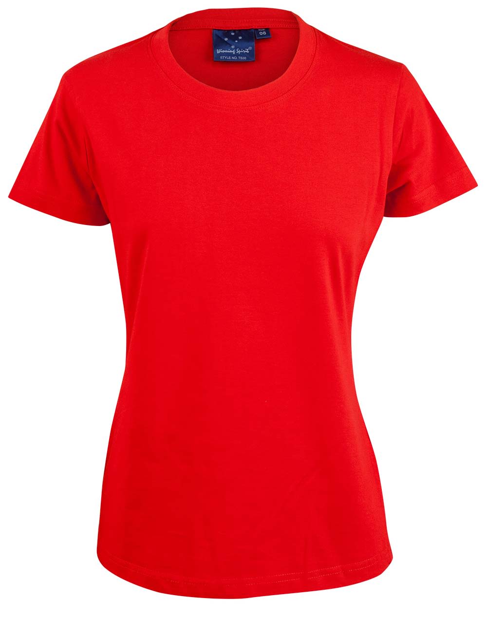 Ladies Cotton Semi Fitted Tee [53-TS38]