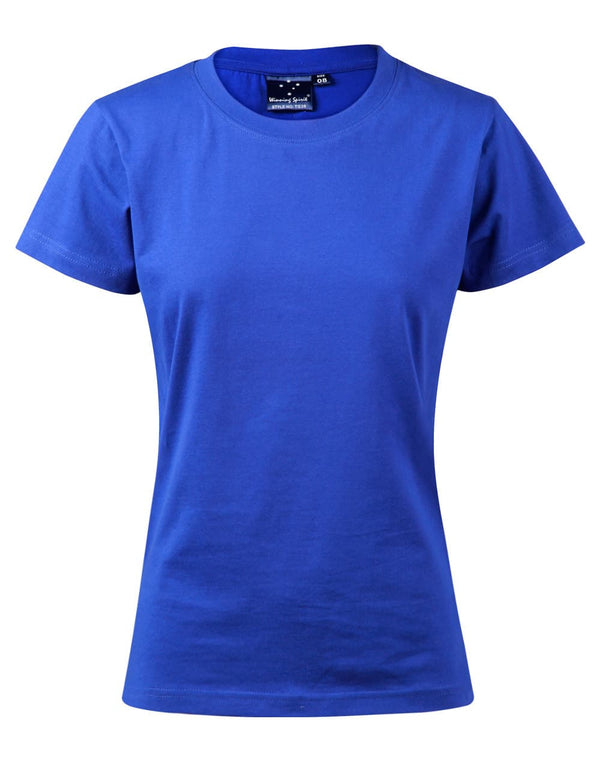 Ladies Cotton Semi Fitted Tee [53-TS38]