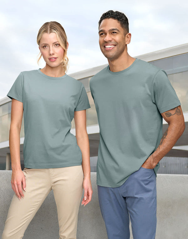 Mens Premium Cotton Face S/S Tee Shirt [53-TS43]
