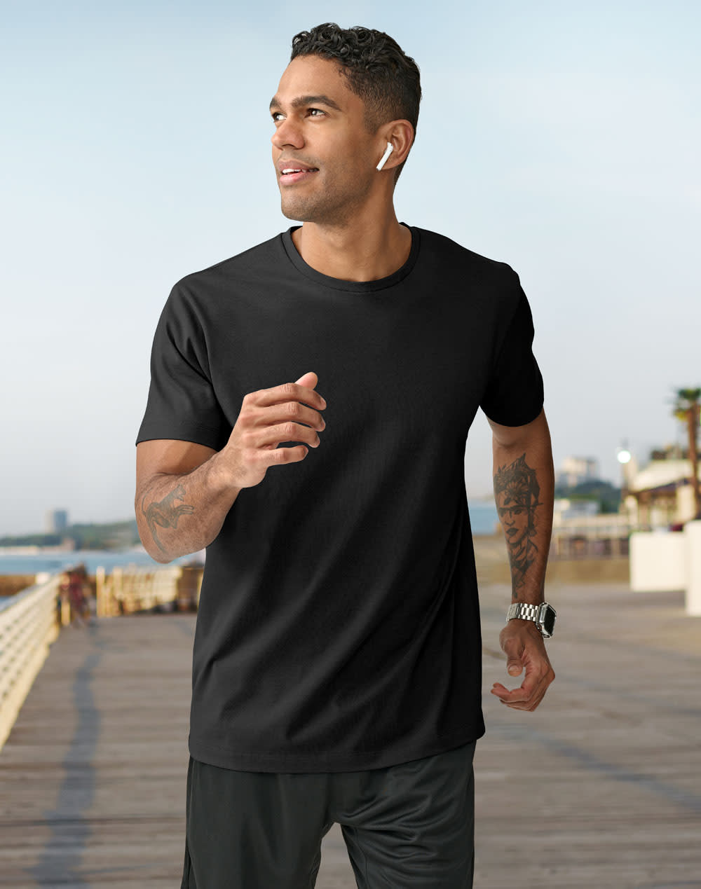 Mens Premium Cotton Face S/S Tee Shirt [53-TS43]