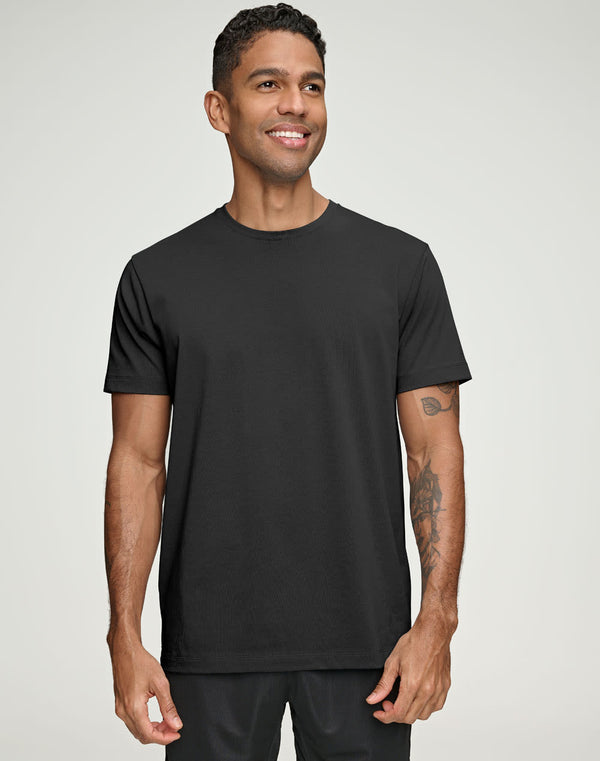 Mens Premium Cotton Face S/S Tee Shirt [53-TS43]