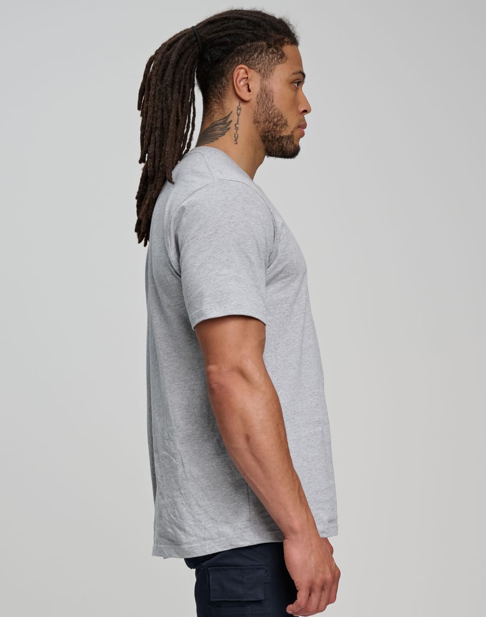 Mens Premium Cotton Face S/S Tee Shirt [53-TS43]