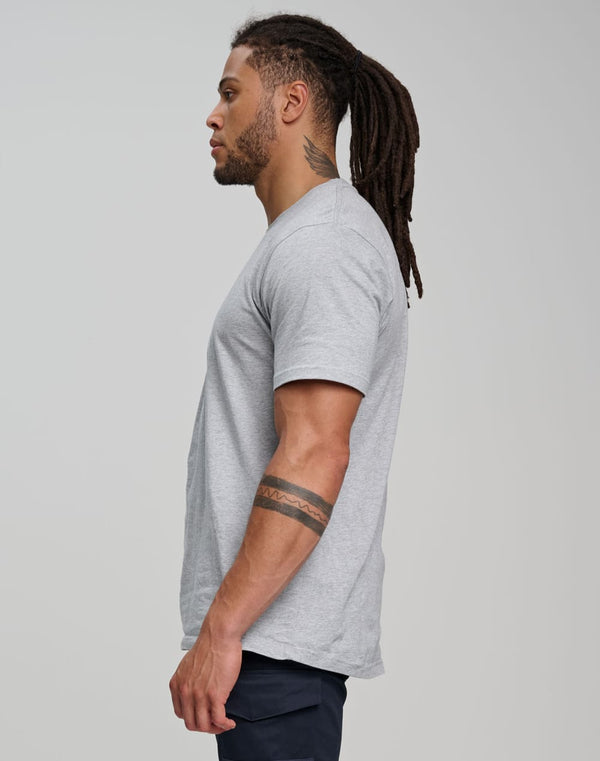 Mens Premium Cotton Face S/S Tee Shirt [53-TS43]