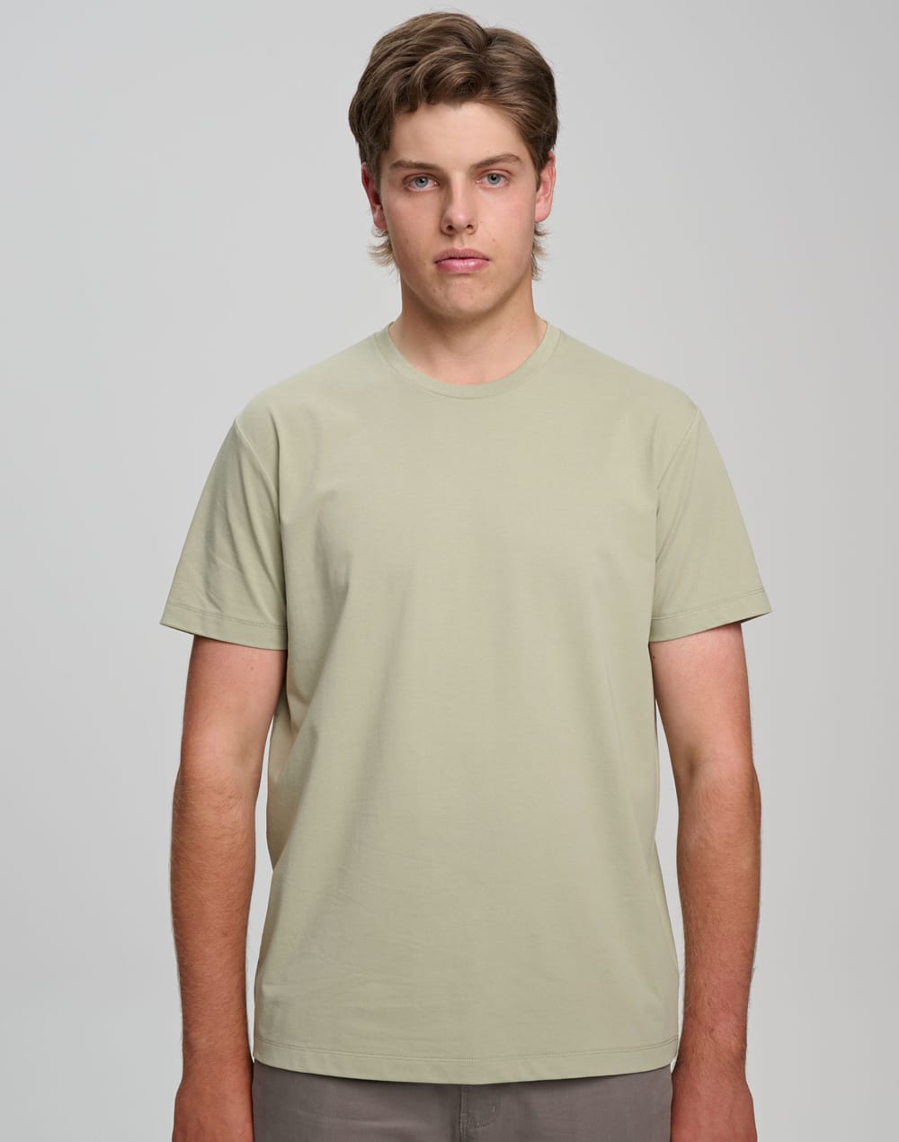 Mens Premium Cotton Face S/S Tee Shirt [53-TS43]