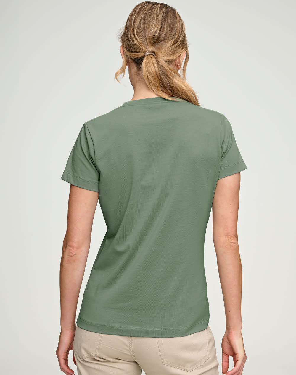 Ladies Premium Cotton Face S/S Tee Shirt [53-TS44]