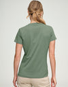 Ladies Premium Cotton Face S/S Tee Shirt [53-TS44]