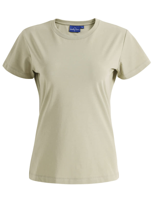 Ladies Premium Cotton Face S/S Tee Shirt [53-TS44]