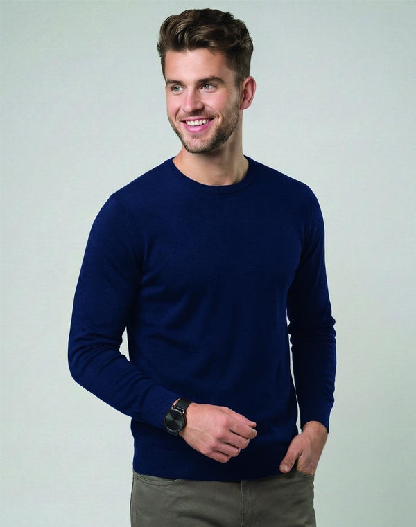 Mens Premium Cotton Face L/S Tee Shirt [53-TS47]