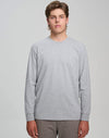 Mens Premium Cotton Face L/S Tee Shirt [53-TS47]