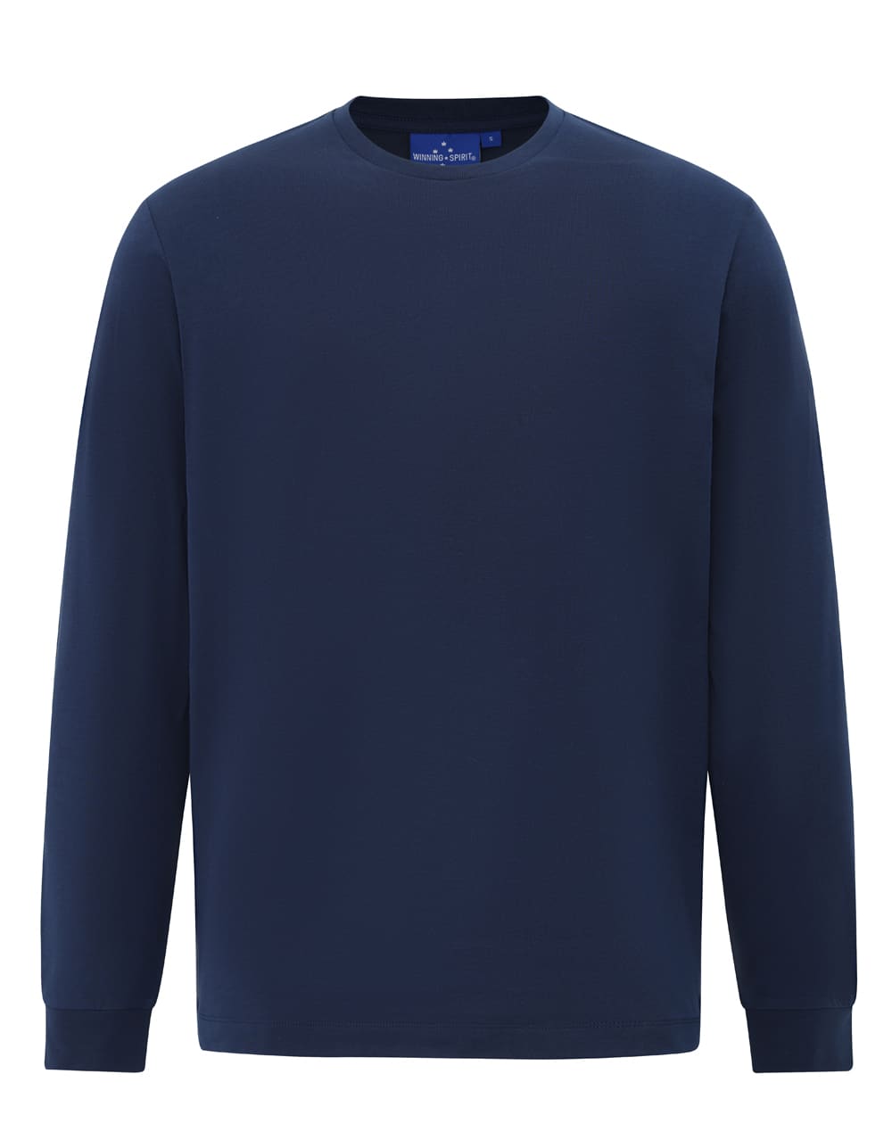 Mens Premium Cotton Face L/S Tee Shirt [53-TS47]