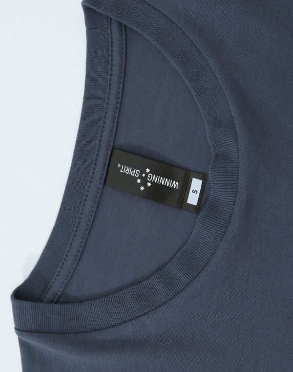 Mens Premium Cotton Face L/S Tee Shirt [53-TS47]