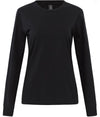 Ladies Premium Cotton Face L/S Tee Shirt [53-TS48]