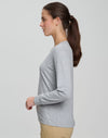Ladies Premium Cotton Face L/S Tee Shirt [53-TS48]