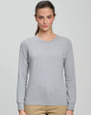 Ladies Premium Cotton Face L/S Tee Shirt [53-TS48]