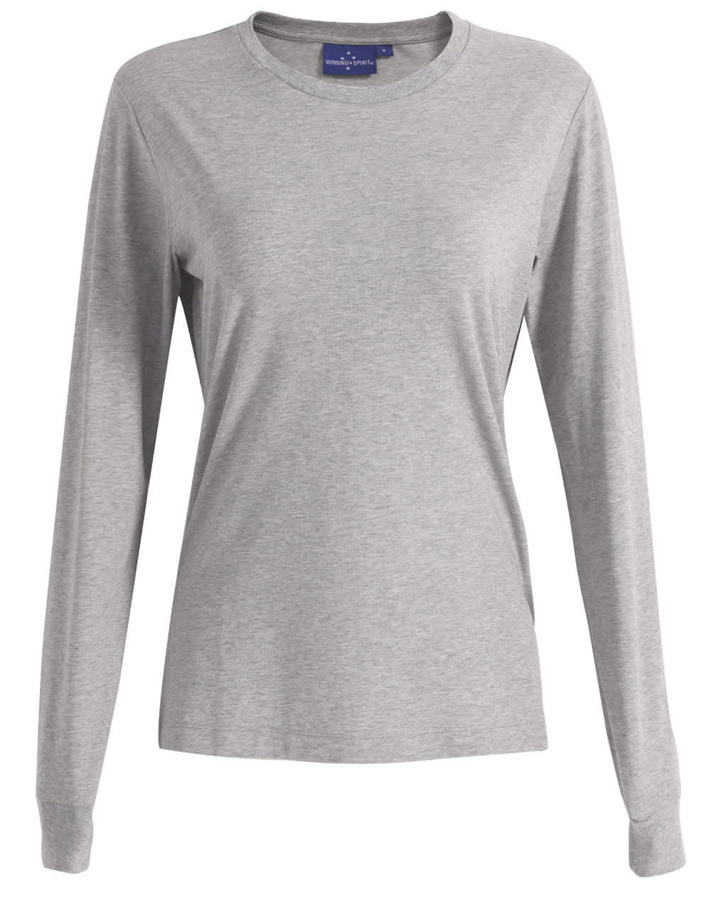 Ladies Premium Cotton Face L/S Tee Shirt [53-TS48]