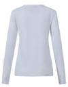 Ladies Premium Cotton Face L/S Tee Shirt [53-TS48]