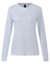 Ladies Premium Cotton Face L/S Tee Shirt [53-TS48]