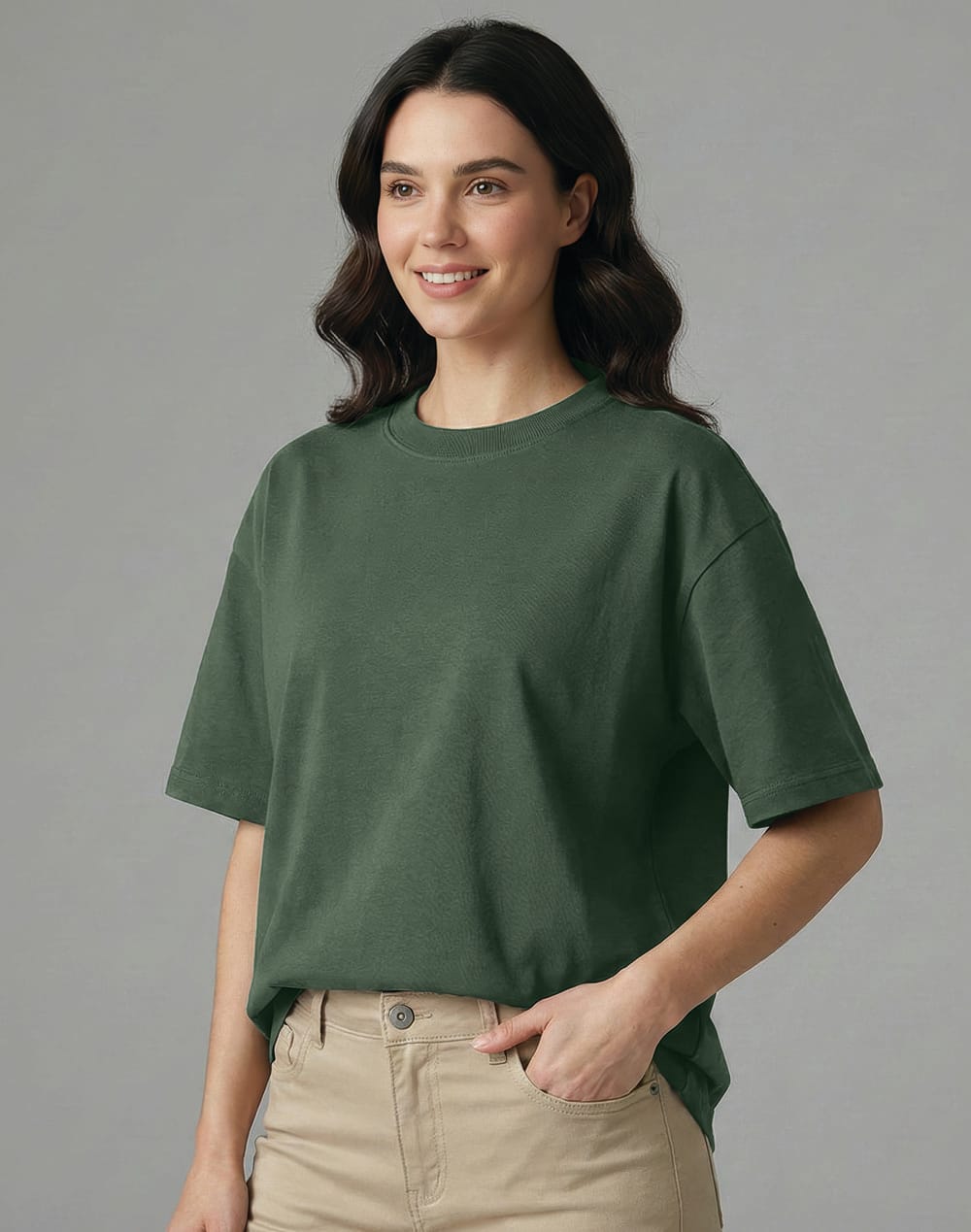 Unisex Heavy Cotton Oversized Tee [53-TS50]