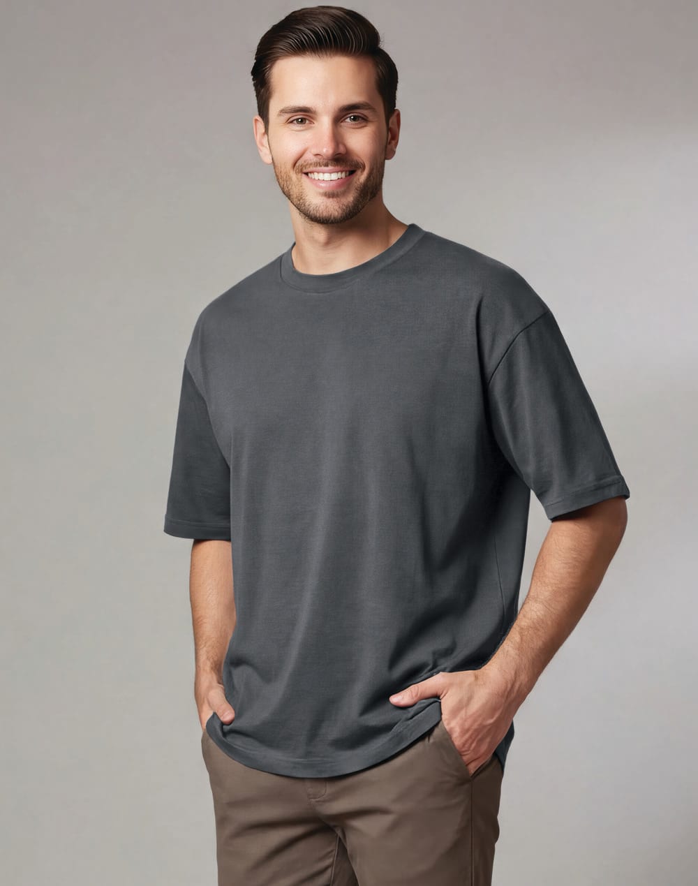 Unisex Heavy Cotton Oversized Tee [53-TS50]