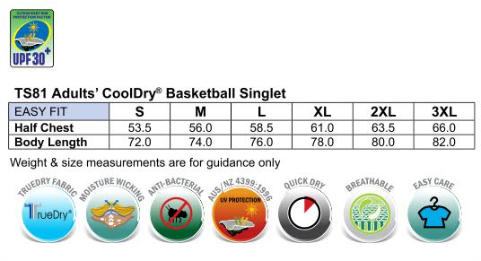 WINNING SPIRIT Airpass Singlet Adult [53-TS81]