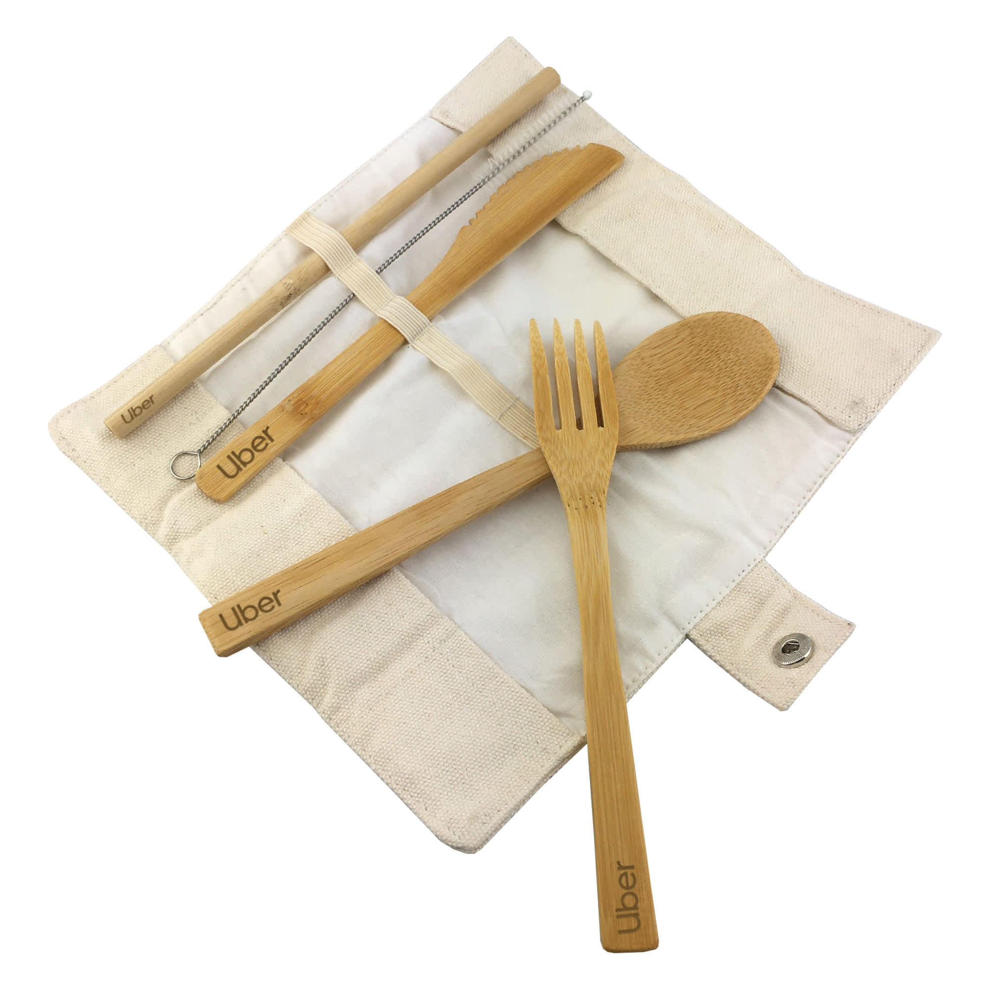 Bamboo Utensils Set [19-UTS003]