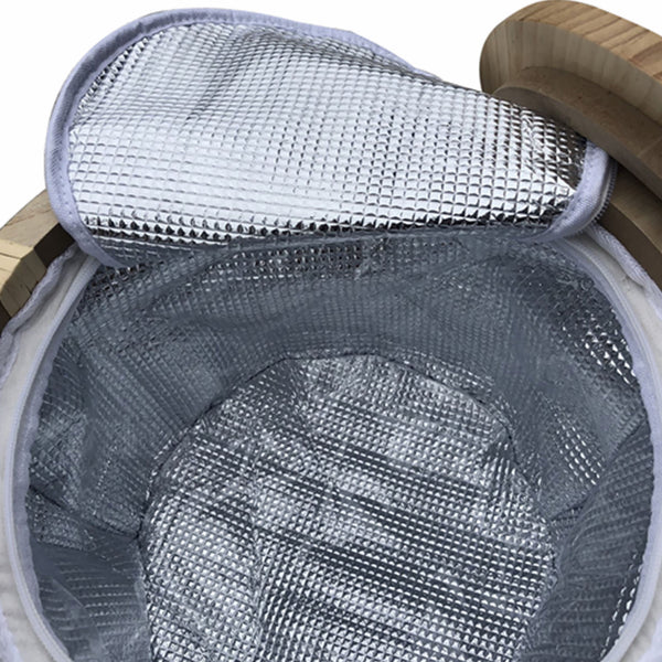 Scotch Wicker Picnic Cooler Basket Round [19-WCB001]