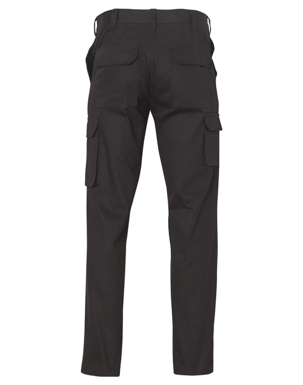 Mens Heavy Cotton Pre Shrunk Drill Pants Stout Size [53-WP08]