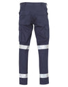 Long fit drill pants with 3M tapes / pocket on leg [53-WP13HV]