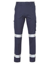 Long fit drill pants with 3M tapes / pocket on leg [53-WP13HV]